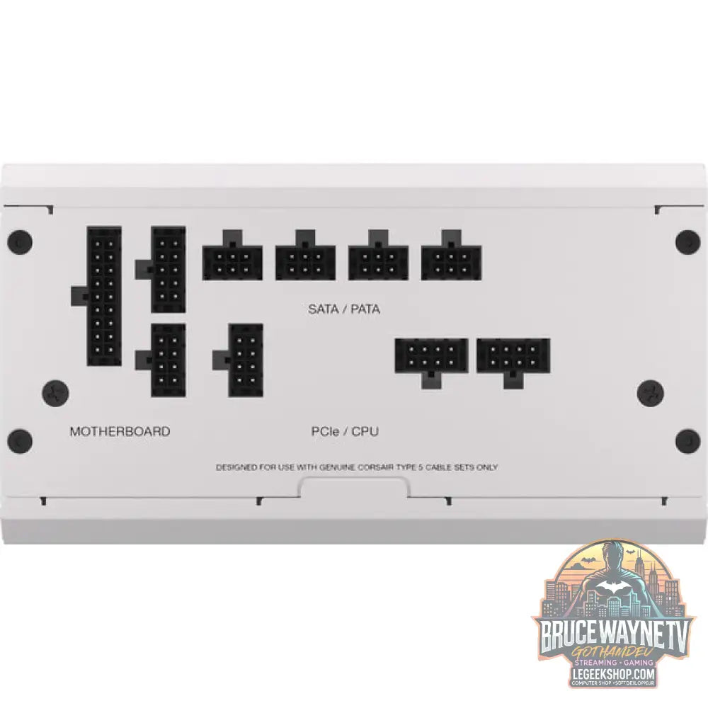 Corsair RM750x SHIFT White, alimentation PC - Corsair - vue 8