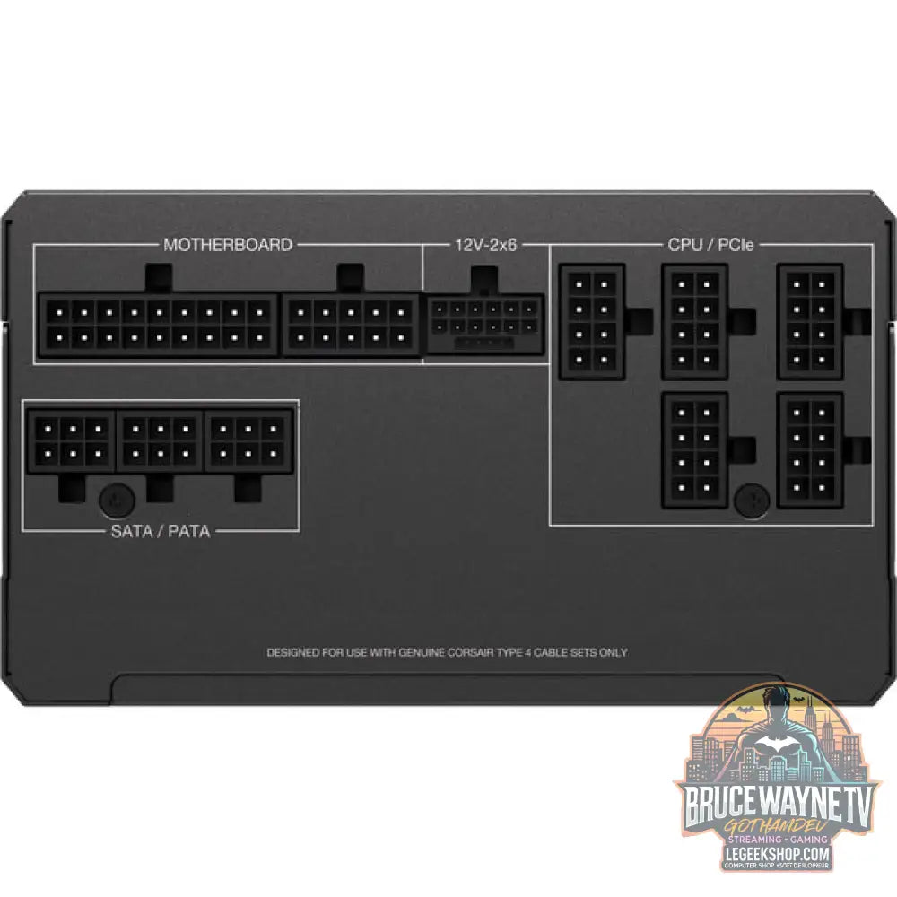 Corsair RM850x (2024), alimentation PC - Corsair - vue 7