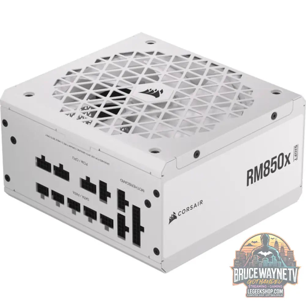Corsair RM850x 80 PLUS Gold White, alimentation PC - Corsair - vue 3