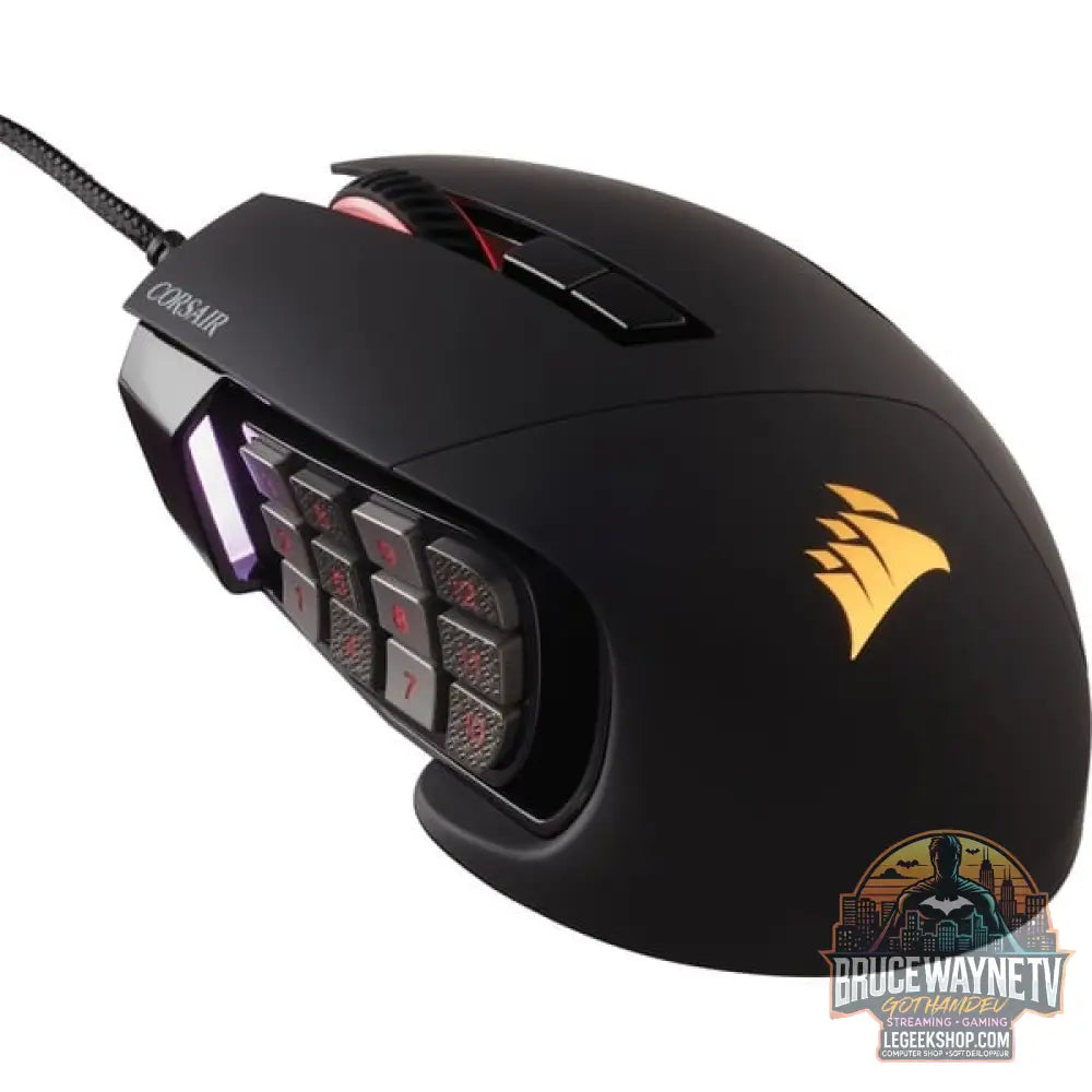 Corsair SCIMITAR RGB ELITE, souris gaming - vue 7
