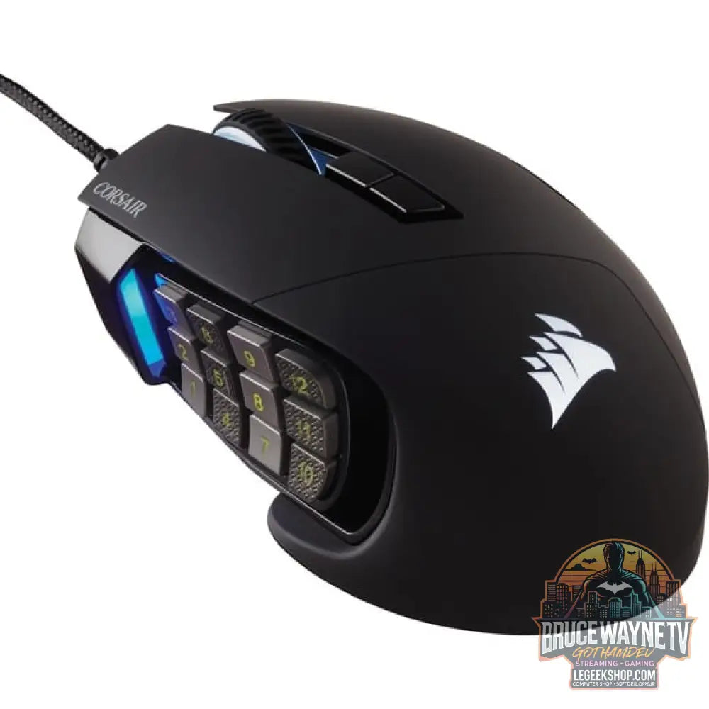 Corsair SCIMITAR RGB ELITE, souris gaming - vue 5