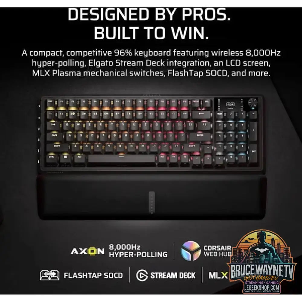 Vanguard 96 Wireless - Corsair - vue 3