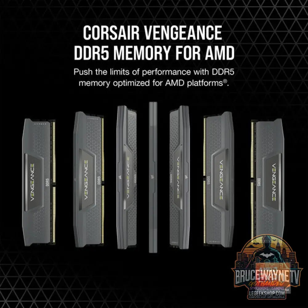Corsair DIMM 32 GB DDR5-6000 (2x 16 GB) Dual-Kit, Arbeitsspeicher - Corsair - vue 7