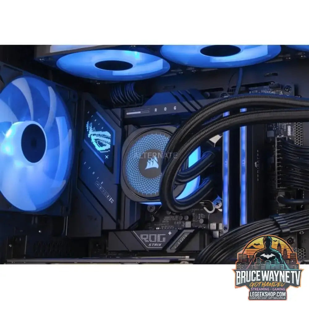 Custom PC Series • iCUE Blue Madness Gaming PC — vue 10