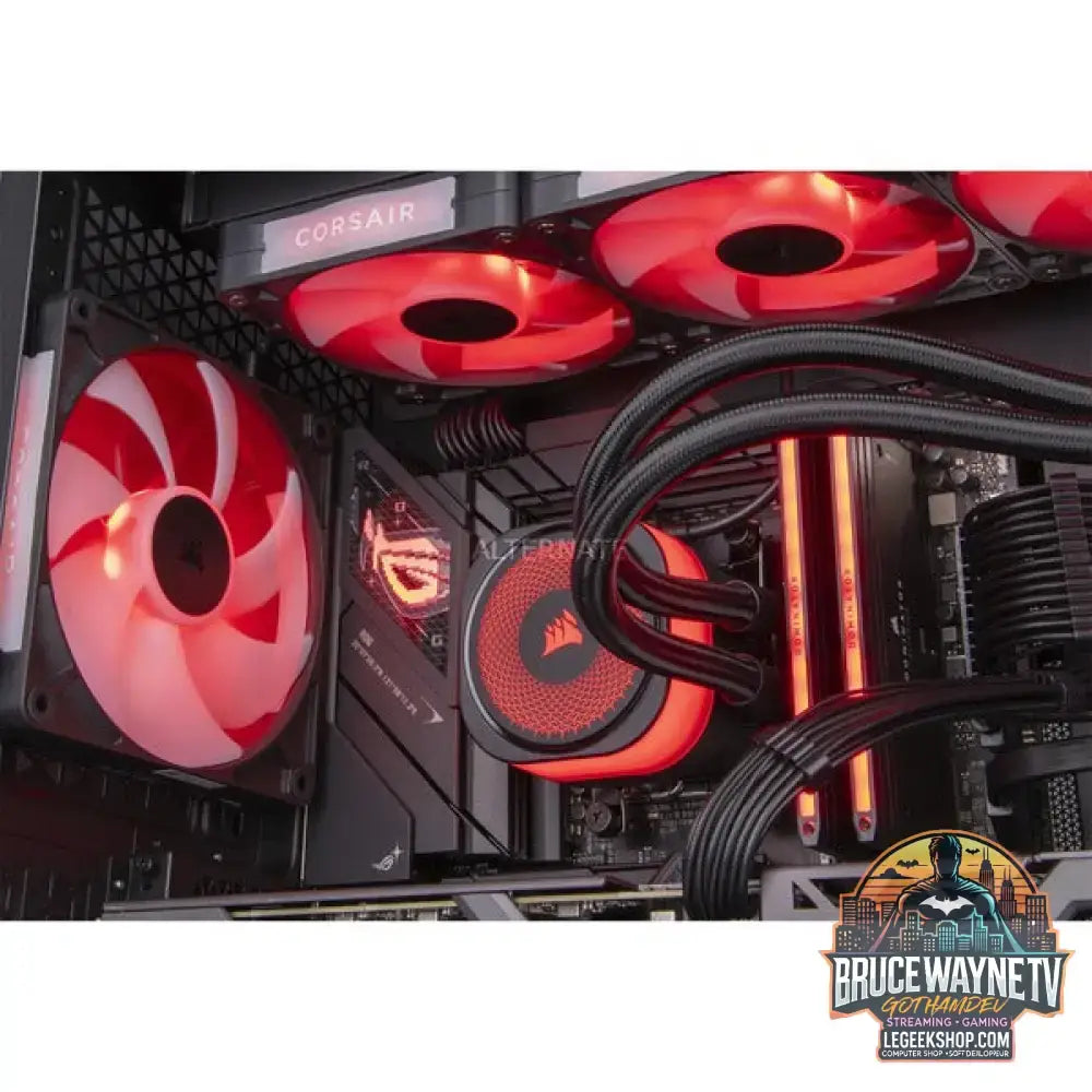 Custom PC Series • iCUE Red Madness Gaming-PC — vue 10
