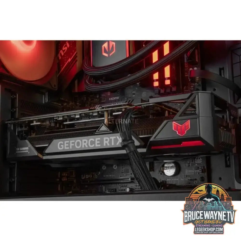 Custom PC Series • Red Hero Elements Gaming-PC — vue 6