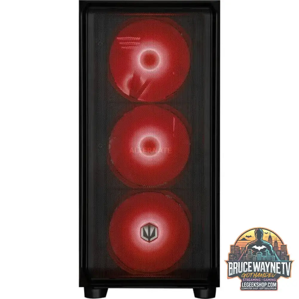 Custom PC Series • Red Hero Elements Gaming-PC — vue 7