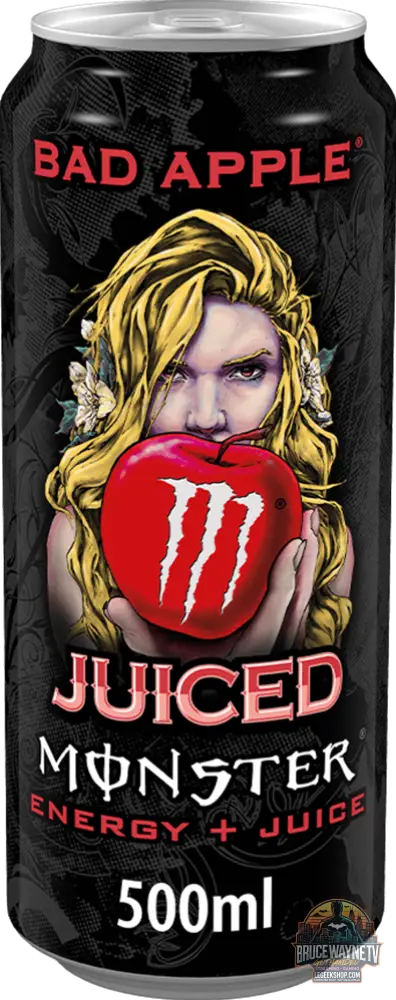 Monster Energy Juiced Bad Apple (12 x 500 ml) ou à l’unité - Legeekshop