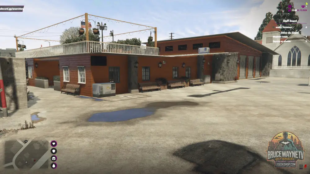 Mapping Paleto Fire Station — détail mod fivem, vue 3, LeGeekShop