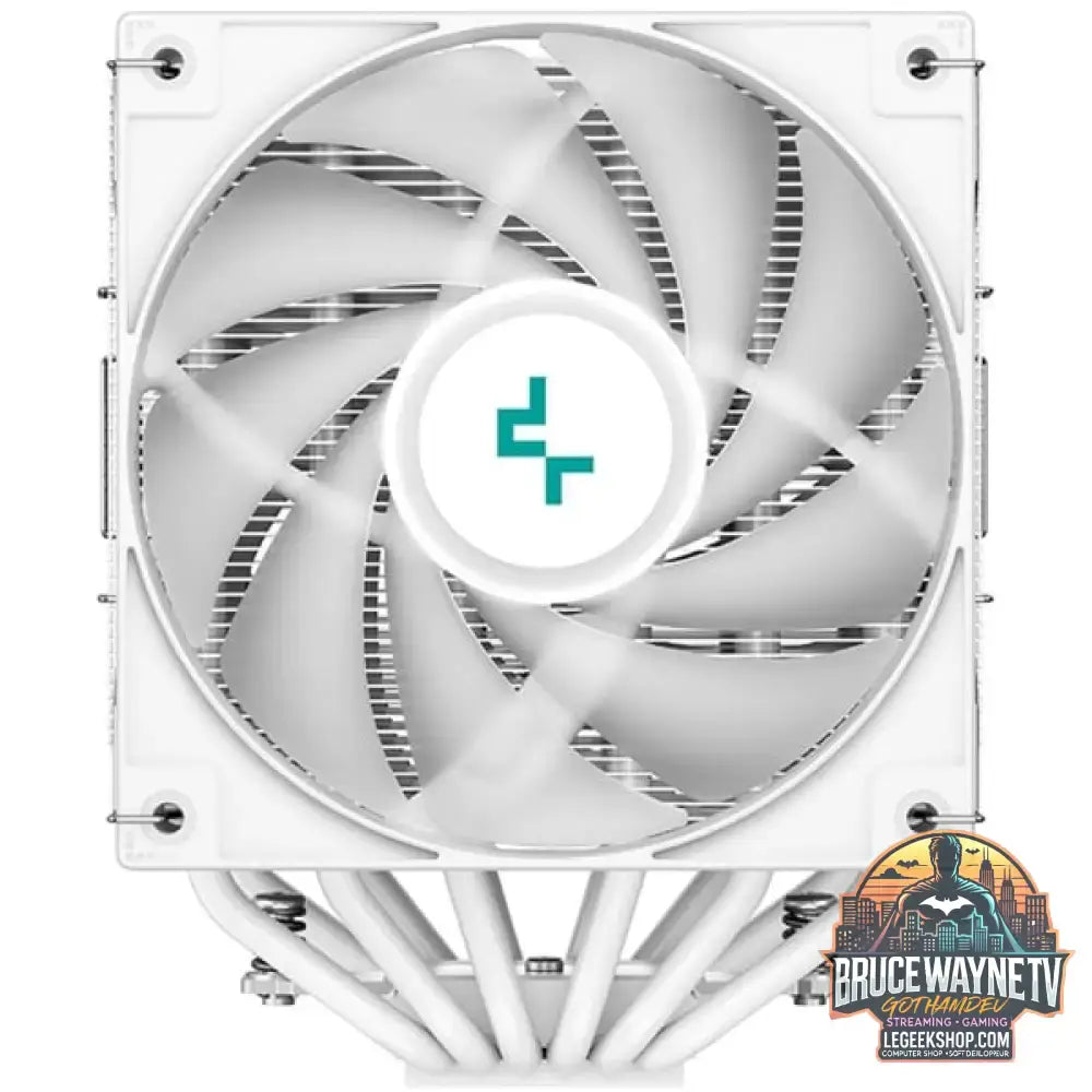 DeepCool AG620 WH ARGB, CPU-Kühler weiß, 120 mm - DeepCool - vue 4