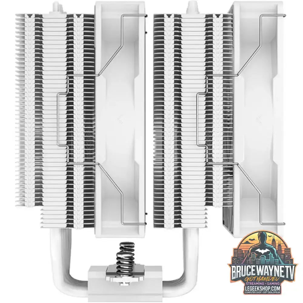 DeepCool AG620 WH ARGB, CPU-Kühler weiß, 120 mm - DeepCool - vue 5