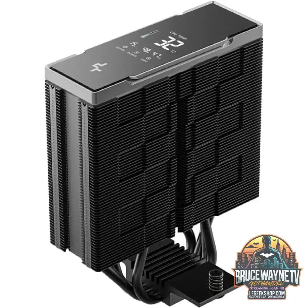DeepCool AK400 G2 DIGITAL NYX, CPU-Kühler schwarz, 120 mm - DeepCool - vue 5