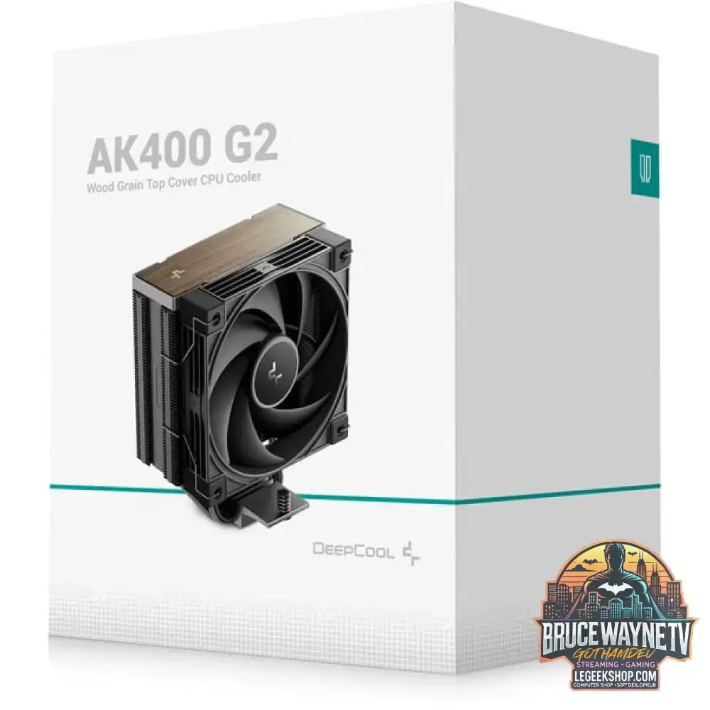 DeepCool AK400 G2, CPU-Kühler schwarz/holz, 120 mm - DeepCool - vue 9