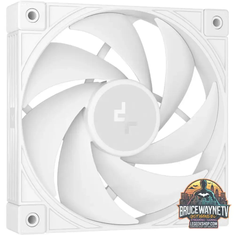 DeepCool AK400 G2 WH, CPU-Kühler weiß/holz, 120 mm - DeepCool - vue 7