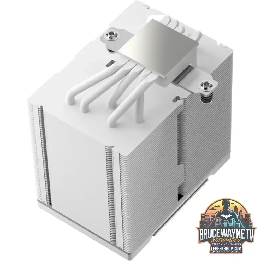 DeepCool AK400 G2 WH, CPU-Kühler weiß/holz, 120 mm - DeepCool - vue 6