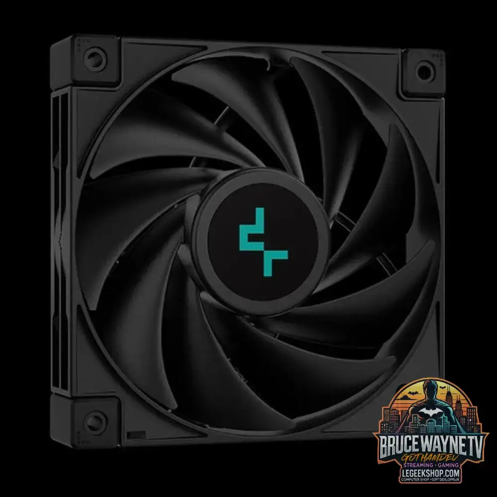 DeepCool AK400 Zero Dark, CPU-Kühler schwarz, 120 mm - DeepCool - vue 6