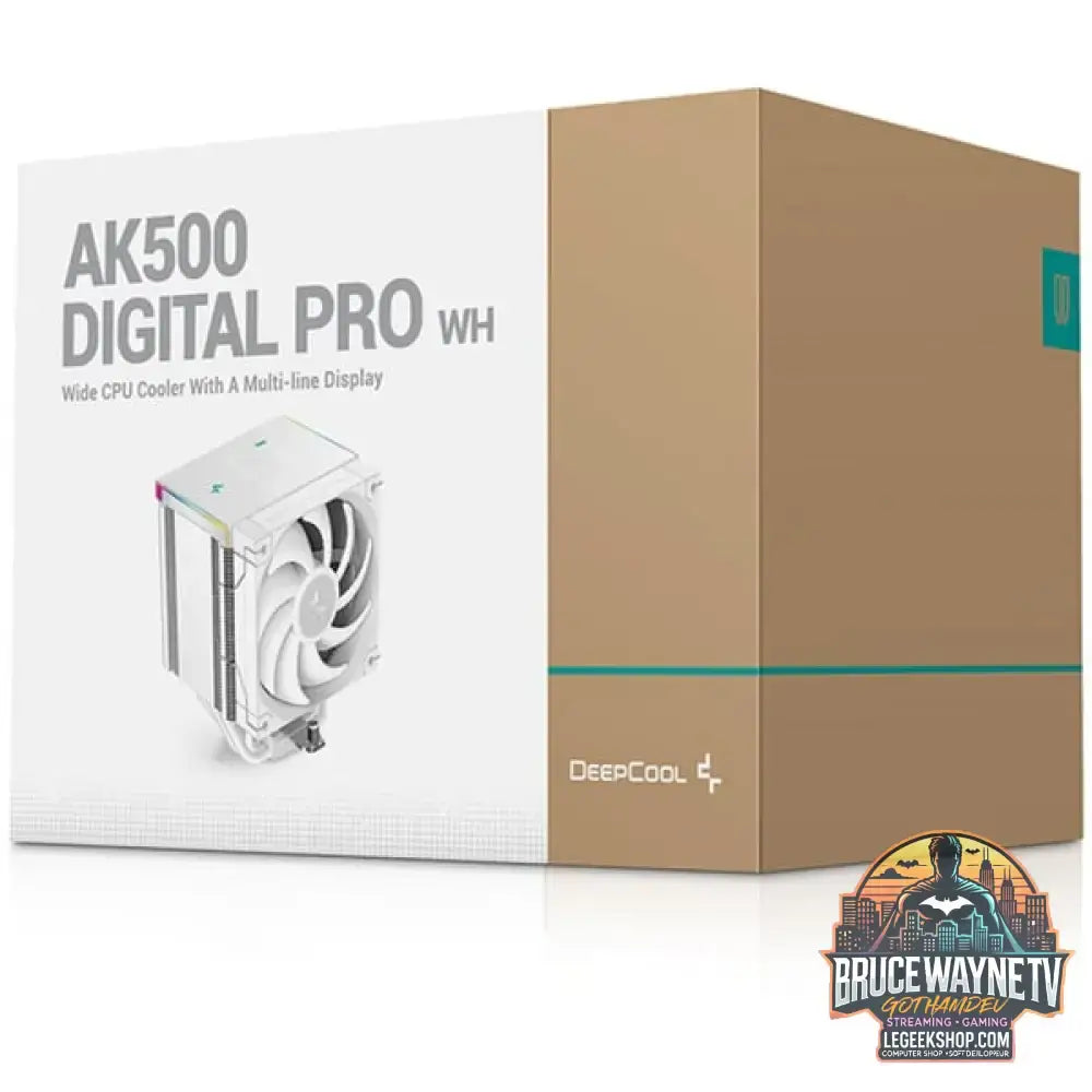 DeepCool AK500 Digital Pro WH, CPU-Kühler weiß, 120 mm - DeepCool - vue 10