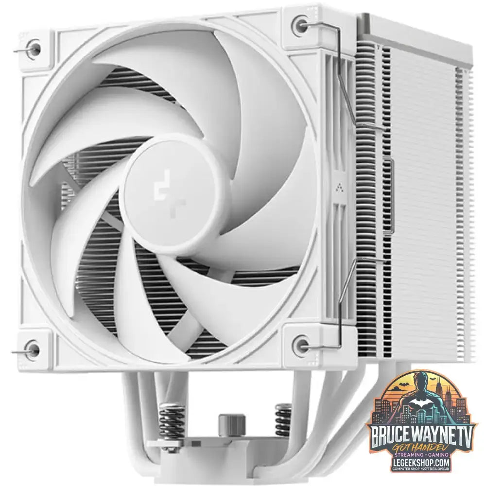 DeepCool AK500 G2 WH, CPU-Kühler weiß/holz, 120 mm - DeepCool - vue 3