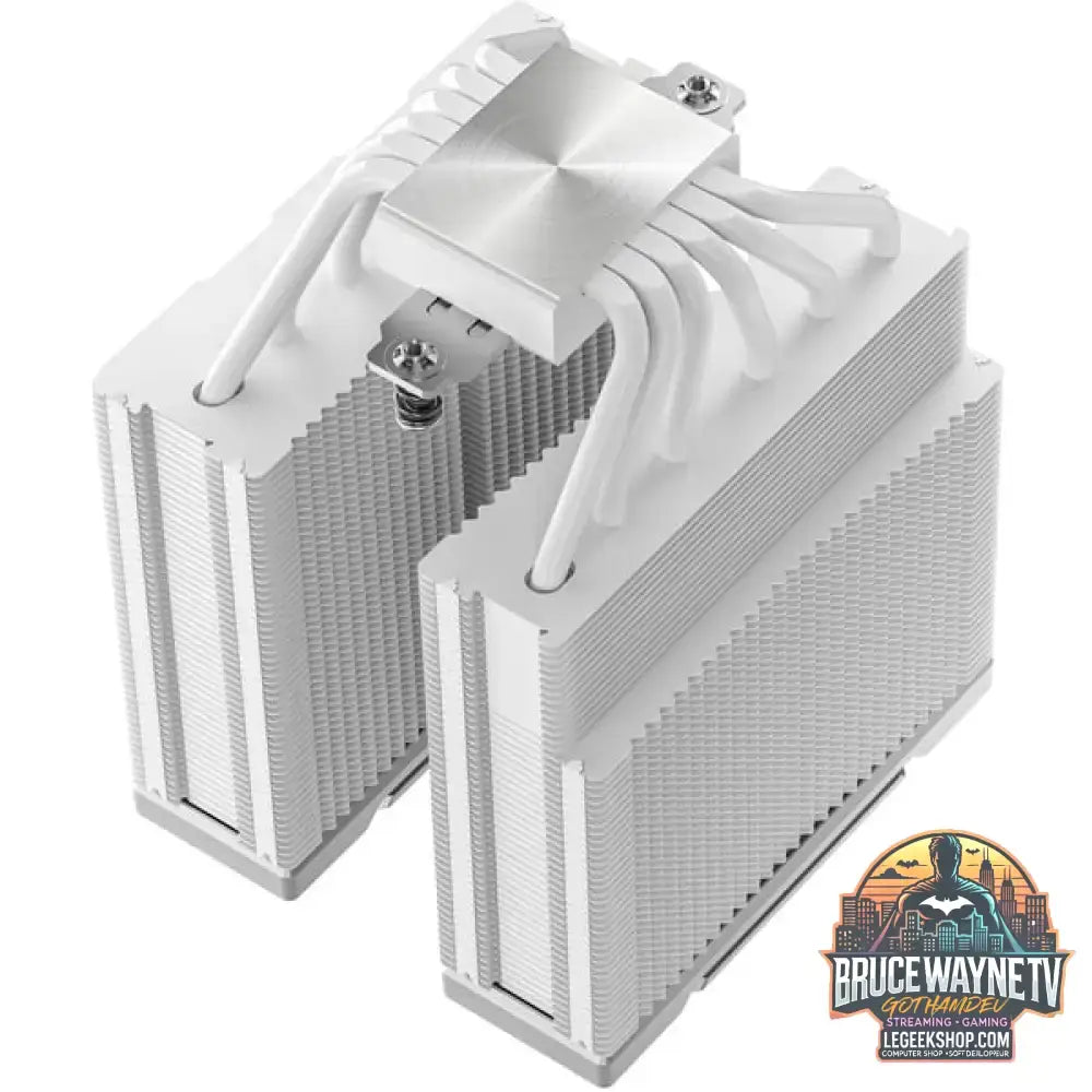 DeepCool AK620 G2 WH, CPU-Kühler weiß/holz, 120 mm - DeepCool - vue 6