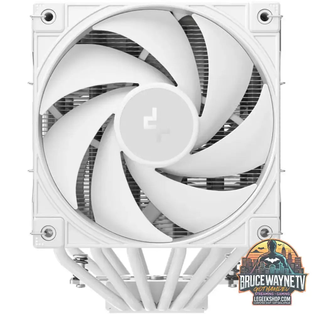DeepCool AK620 G2 WH, CPU-Kühler weiß/holz, 120 mm - DeepCool - vue 2