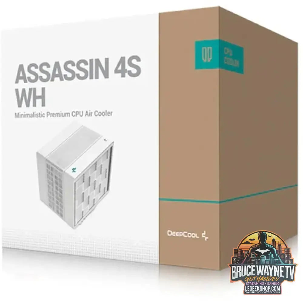 DeepCool ASSASSIN 4S WH, CPU-Kühler weiß, 140 mm - DeepCool - vue 5