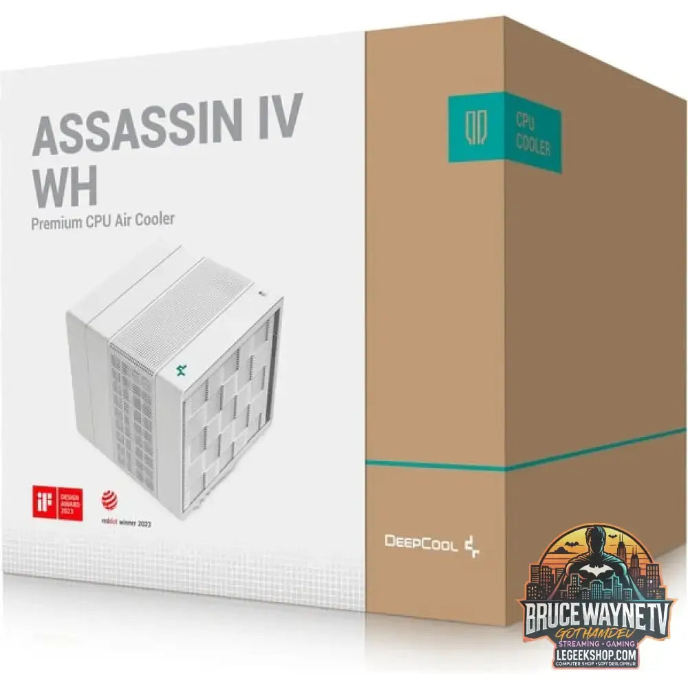 DeepCool ASSASSIN IV WH, CPU-Kühler weiß, 140 mm - DeepCool - vue 8