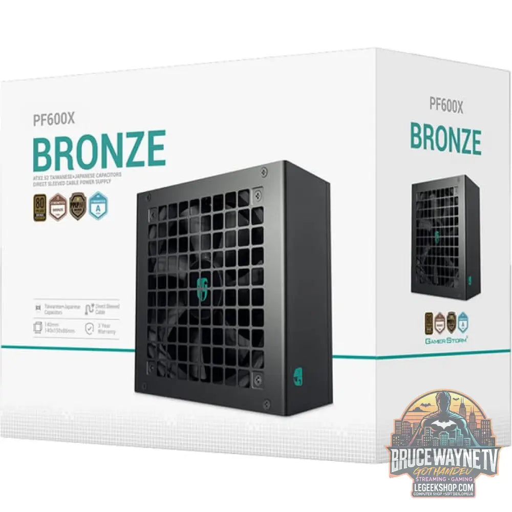 DeepCool GamerStorm PF600X 600W, alimentation PC - DeepCool - vue 9