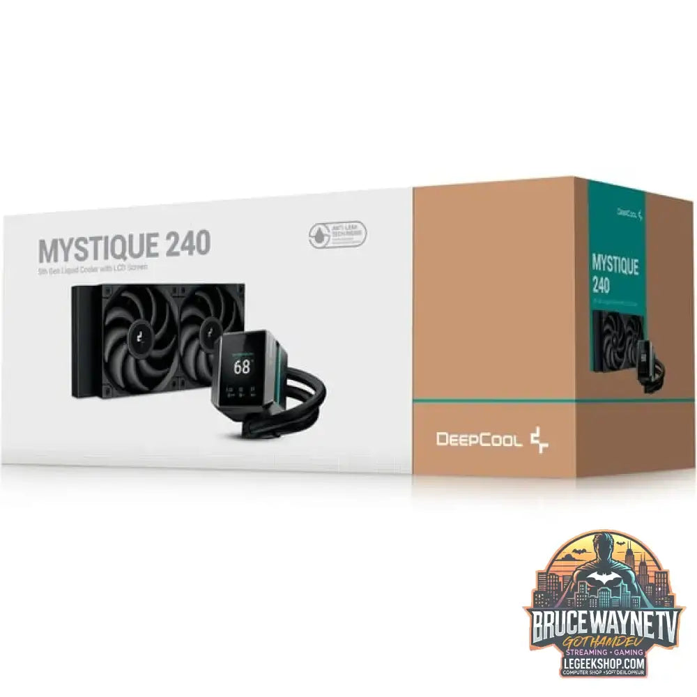 DeepCool MYSTIQUE 240, Wasserkühlung schwarz - DeepCool - vue 6