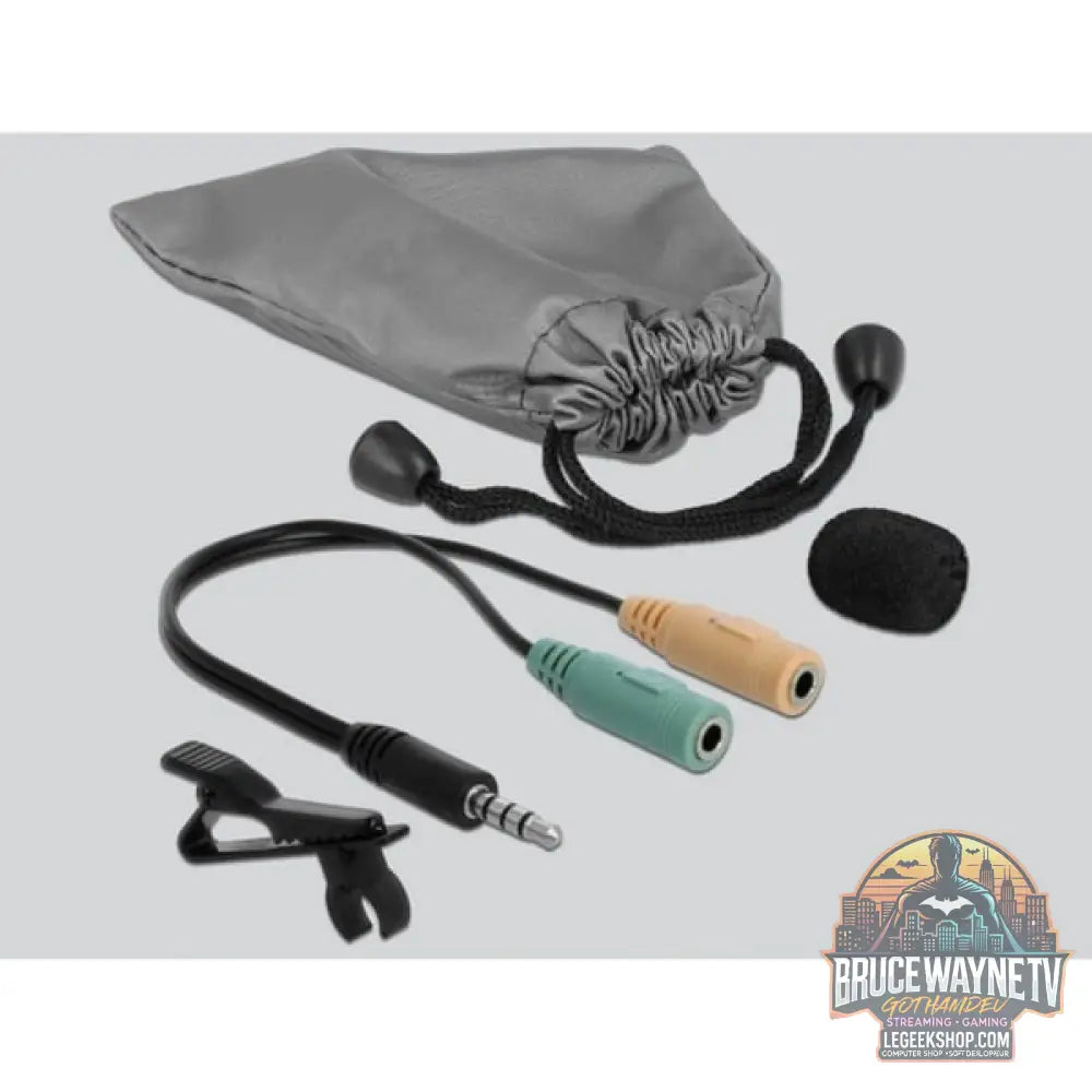 DeLOCK Krawatten Lavalier, microphone - DeLOCK - vue 3