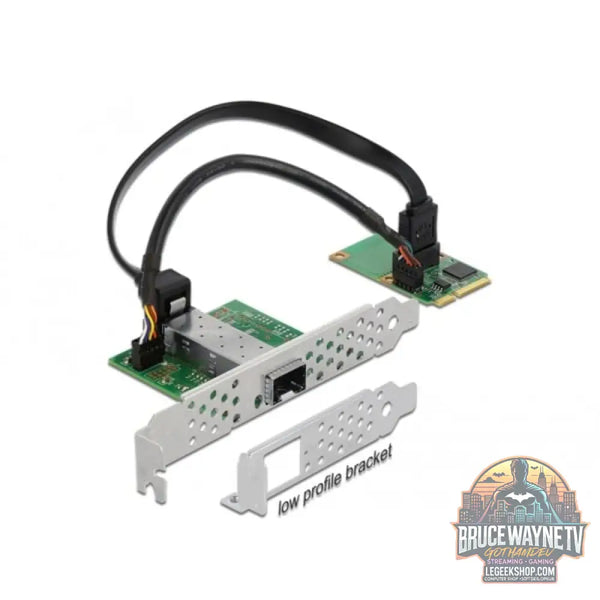 DeLOCK MiniPCIe I/O PCIe LAN 1xSFP i210, adaptateur réseau - DeLOCK
