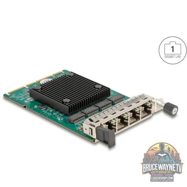 DeLOCK OCP 3.0 Karte zu 4 x RJ45 Gigabit LAN, adaptateur réseau - DeLOCK