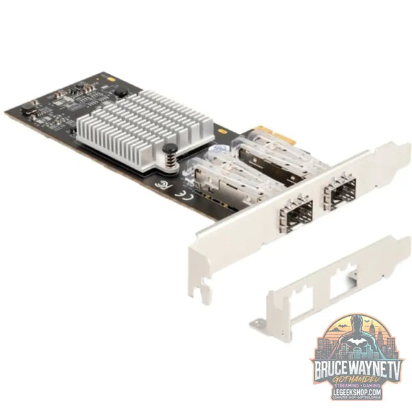 DeLOCK PCI Express x1 zu 2 x SFP Slot Gigabit LAN i350, adaptateur réseau - DeLOCK