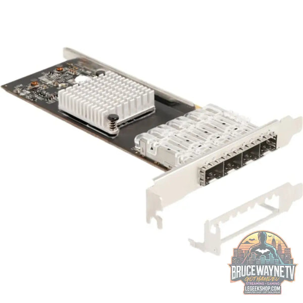 DeLOCK PCI Express x4 zu 4 x SFP Slot Gigabit LAN i350, adaptateur réseau - DeLOCK