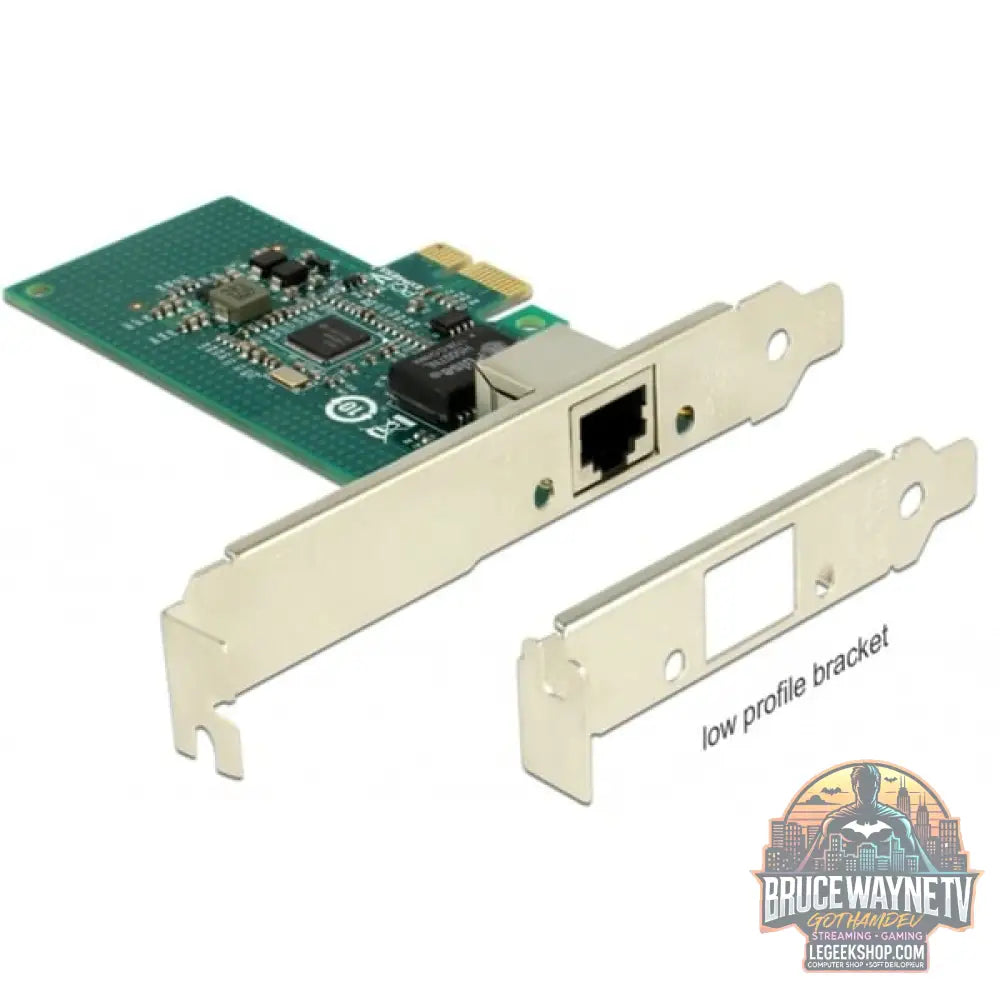DeLOCK PCIe > 1 x Gigabit LAN, adaptateur réseau - DeLOCK - vue 2