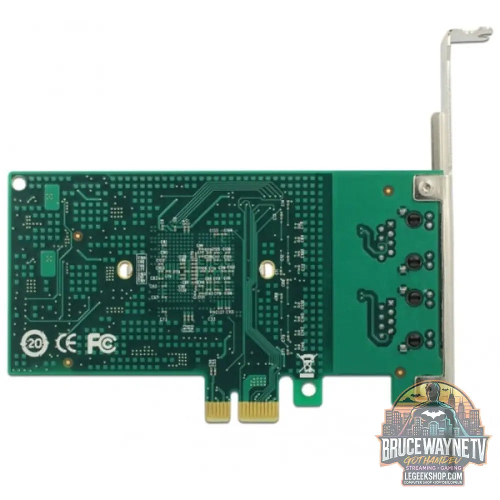DeLOCK PCIe > 2 x Gigabit LAN, adaptateur réseau - DeLOCK - vue 5
