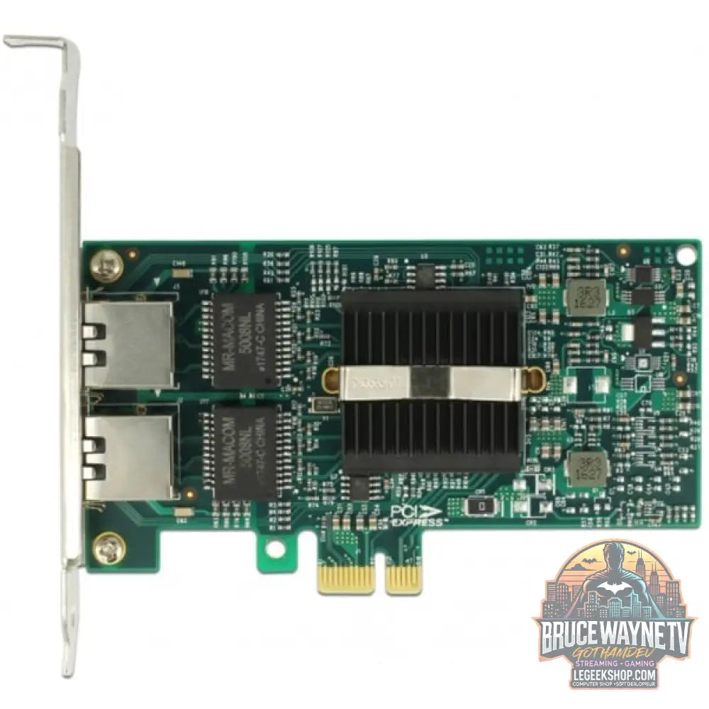DeLOCK PCIe > 2 x Gigabit LAN, adaptateur réseau - DeLOCK - vue 3
