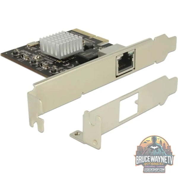 DeLOCK PCIe Karte > 1x 10 Gigabit LAN NBASE-T RJ45, adaptateur réseau - DeLOCK