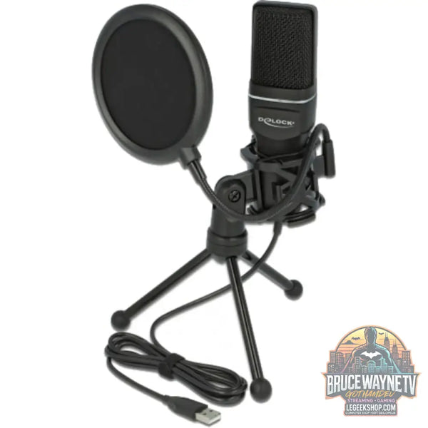 DeLOCK USB Kondensator, microphone Set - DeLOCK