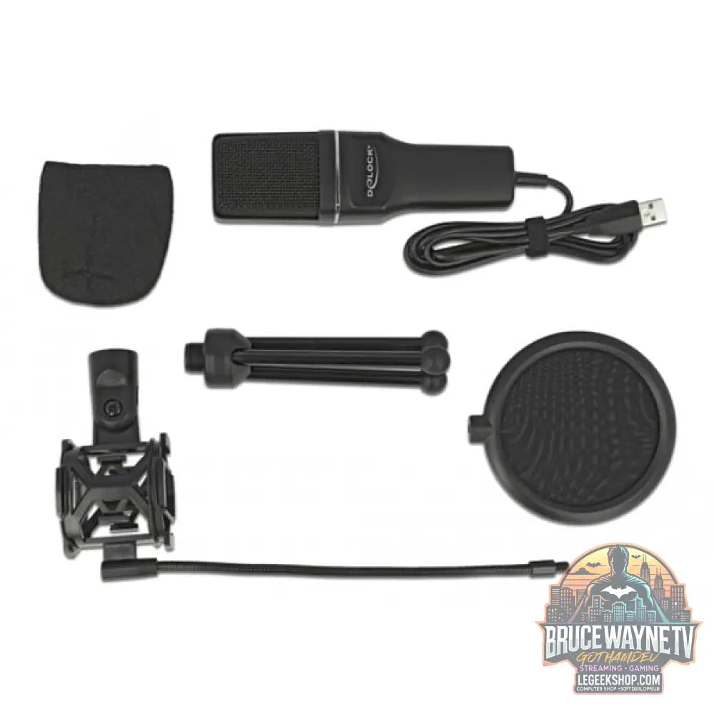 DeLOCK USB Kondensator, microphone Set - DeLOCK - vue 6