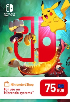 Nintendo eShop Card 75 EUR - Nintendo eShop Key - EUROPE