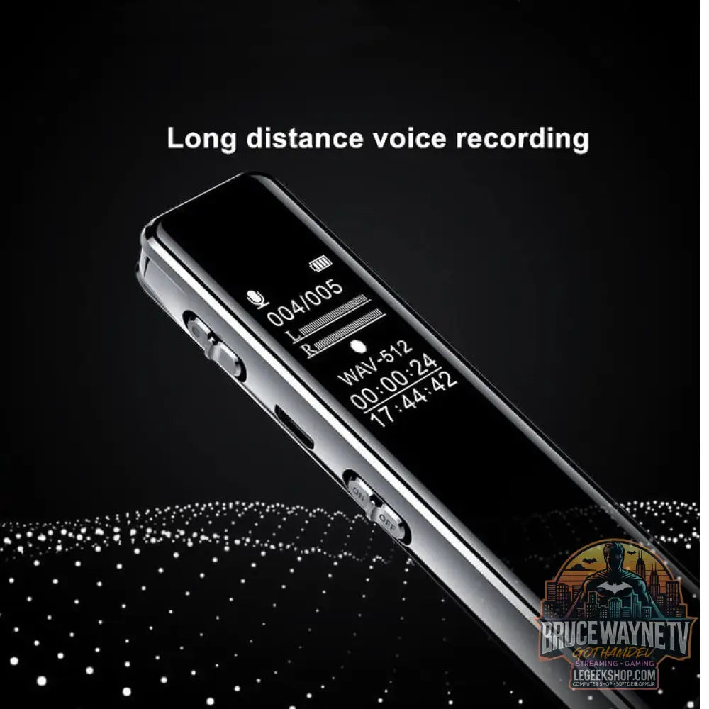 Dictaphone Professionnel HD Réduction Bruit Enregistreur - Dictaphone