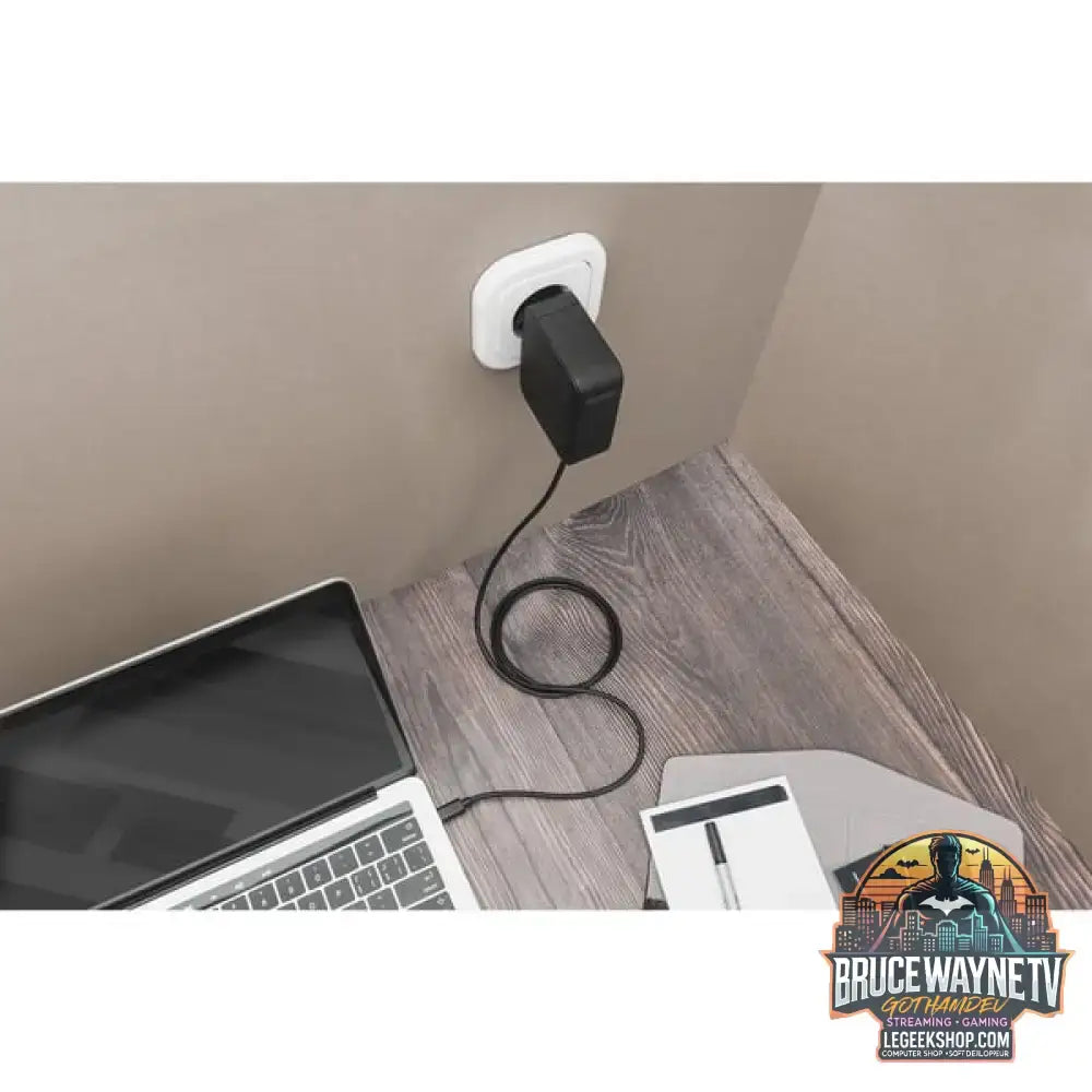 Digitus Notebook Ladegerät USB-C, 100 Watt, GaN schwarz - Digitus - vue 3