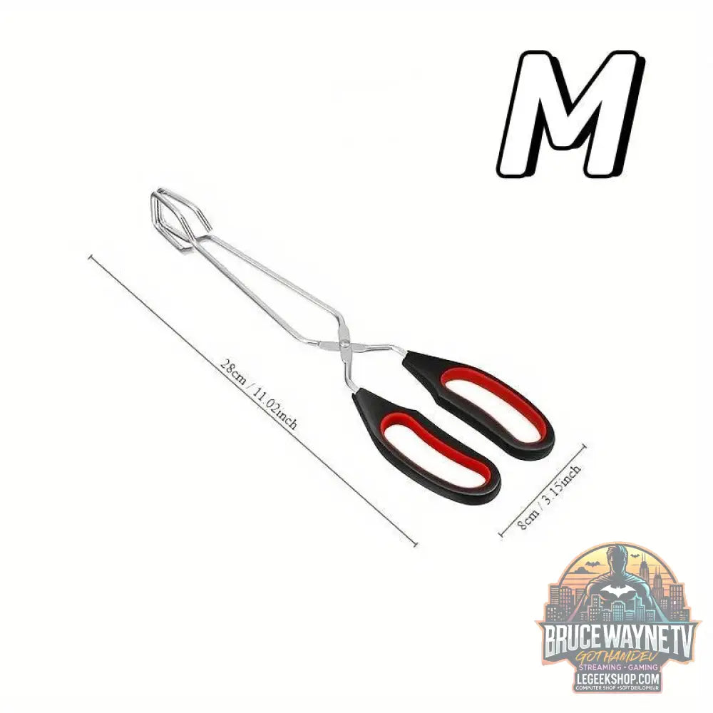 🔥 Pince à Ciseaux BBQ – Métal Antidérapant | 3 Tailles Disponibles - Legeekshop