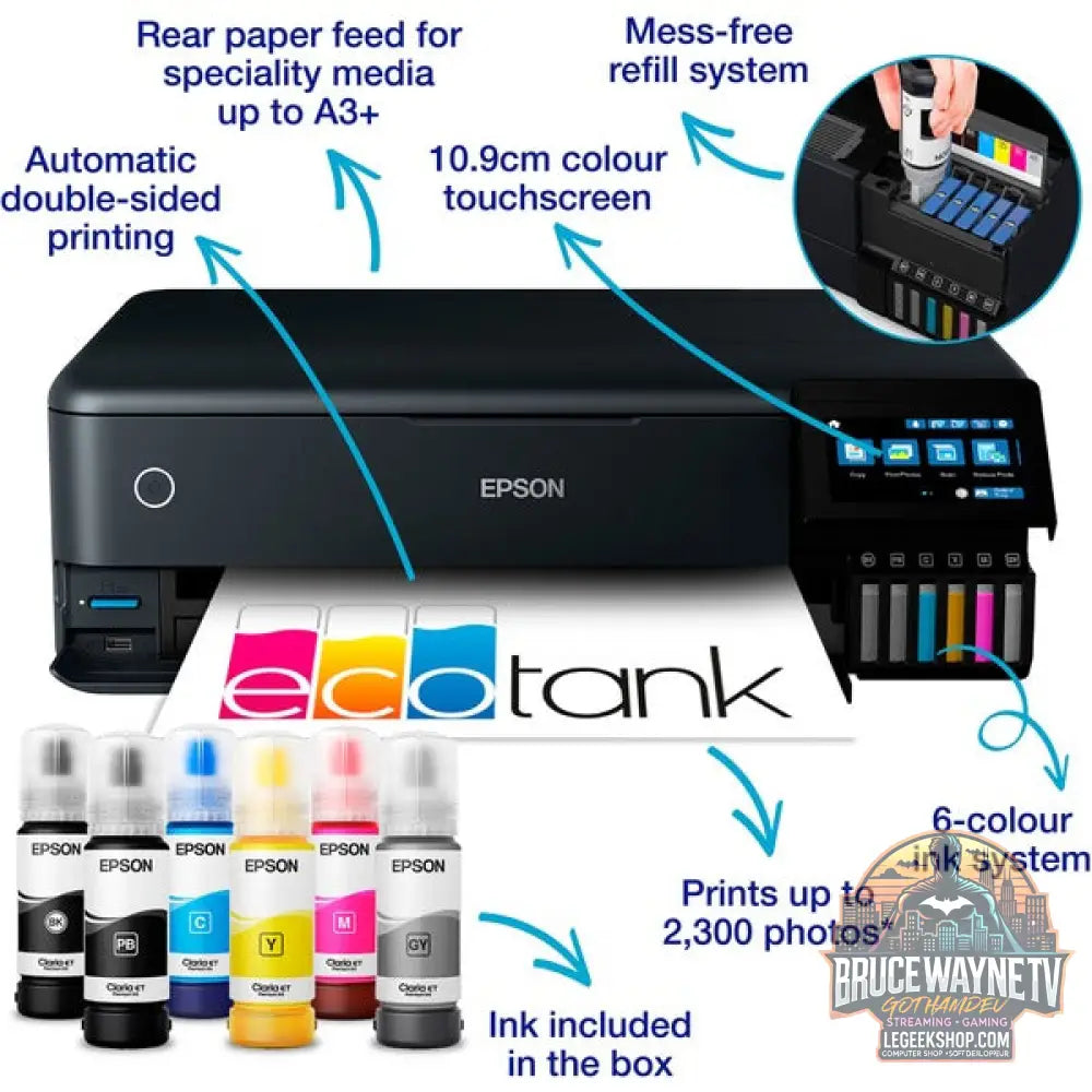 EcoTank ET-8550 - Epson - vue 2