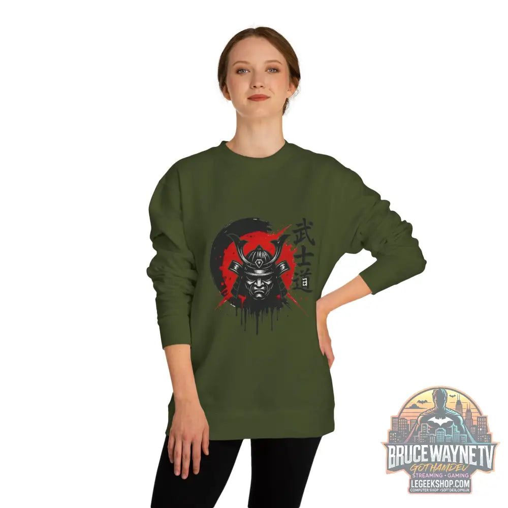 🎮 Samurai Warrior Sweatshirt Unisexe Col Rond 🎮 - Sweatshirt