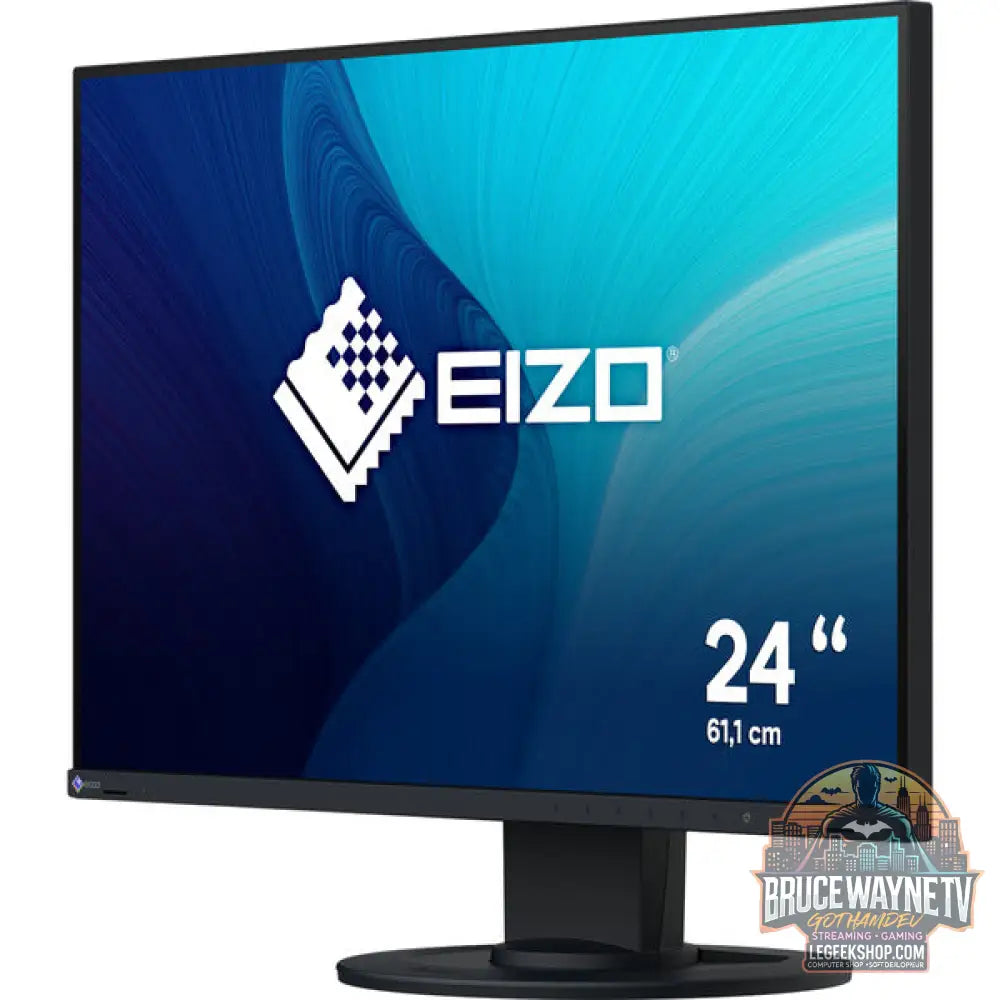 EIZO FlexScan EV2410R-BK 24,1" 1920 × 1200 px IPS 76 Hz - EIZO - vue 3