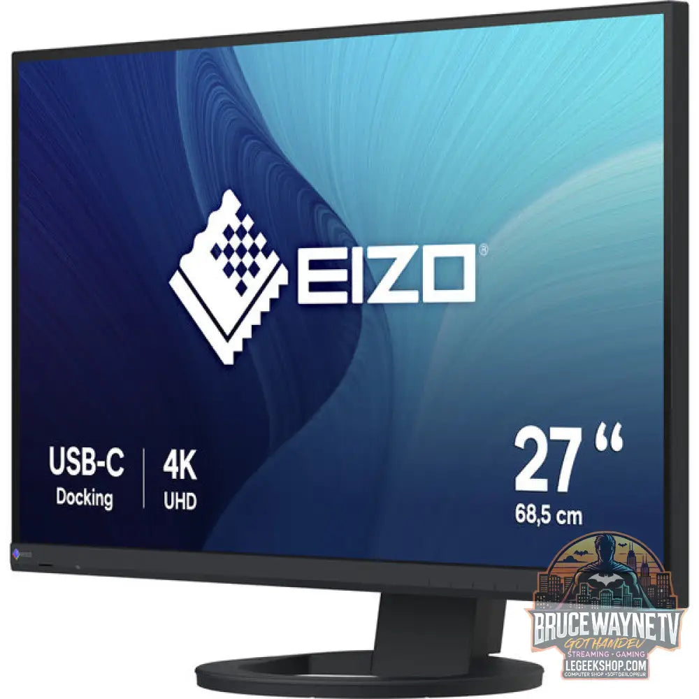 EIZO FlexScan EV2740S-BK 27" 3840 × 2160 px IPS 60 Hz - EIZO - vue 3