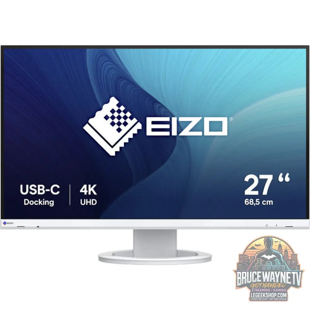 EIZO FlexScan EV2740S-WT 27" 3840 × 2160 px IPS 60 Hz - EIZO - vue 2