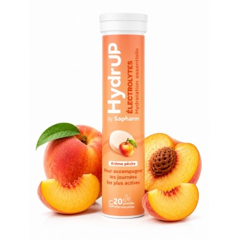 Electrolytes Hydrup Pêche 78 Gr x 24