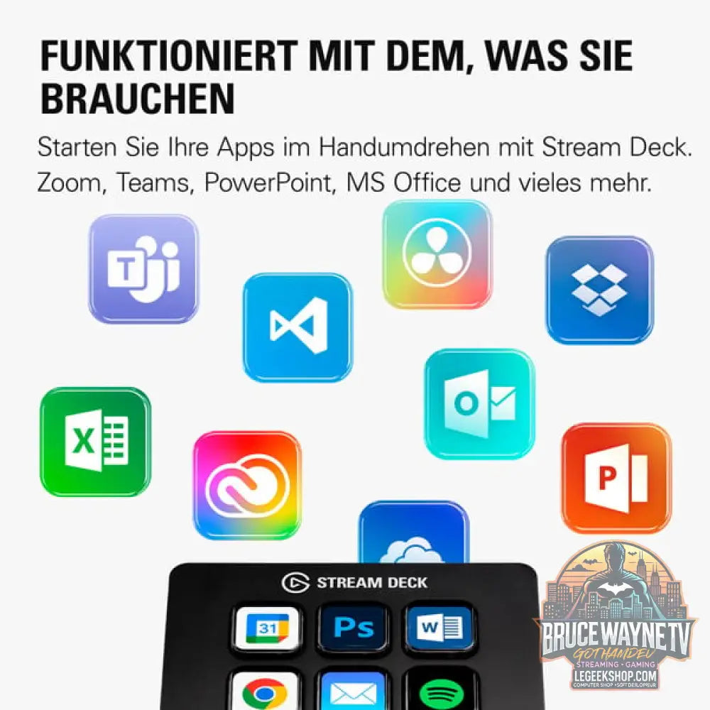 Elgato Stream Deck Mini, Keypad - Elgato - vue 10